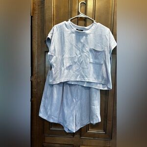Forever 21 Light Purple Short Set Size XL